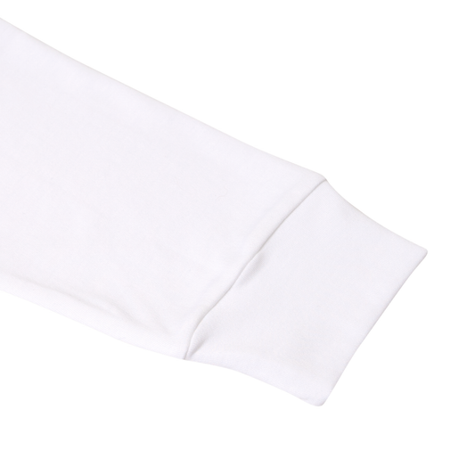 Pantalón blanco sin pie