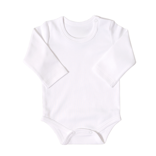 Body básico blanco manga larga