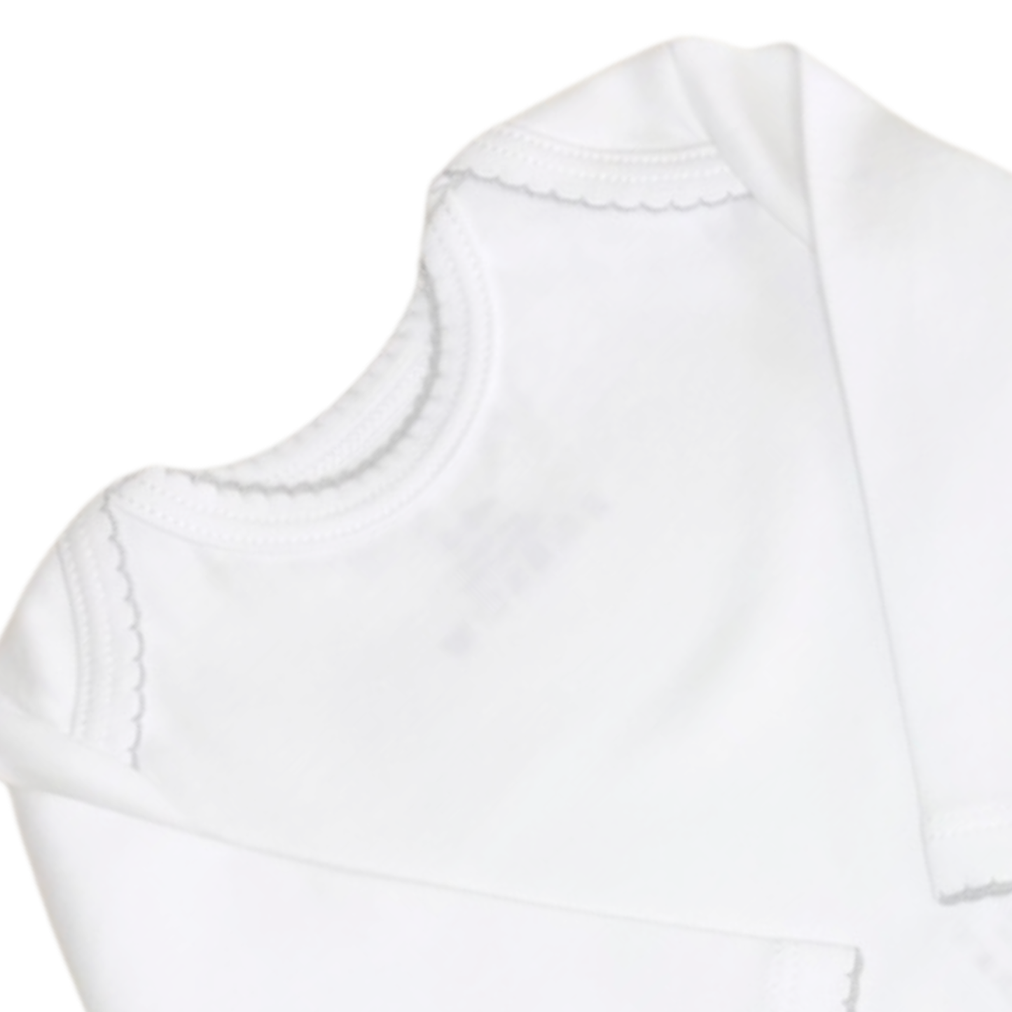 Body americano manga larga c/ picueta gris