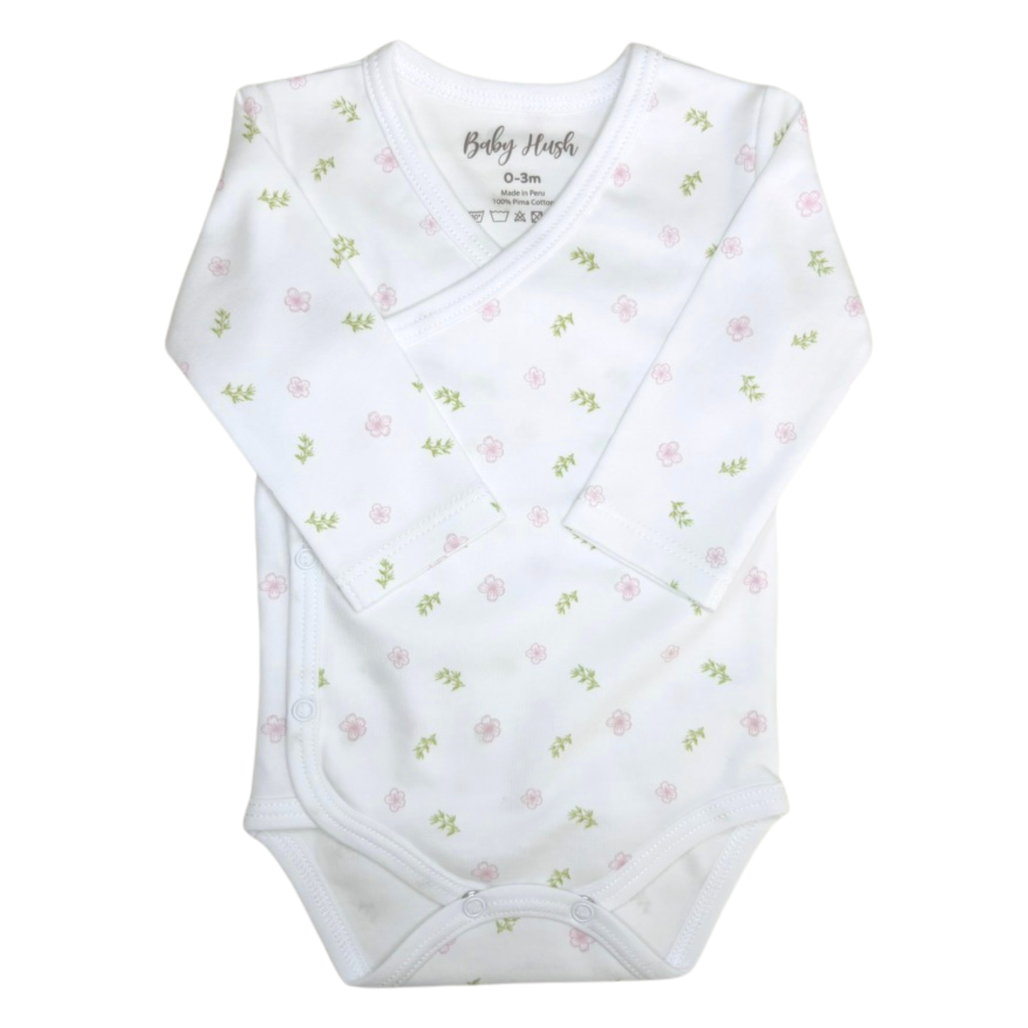 Body cruzado "Spring Rose"