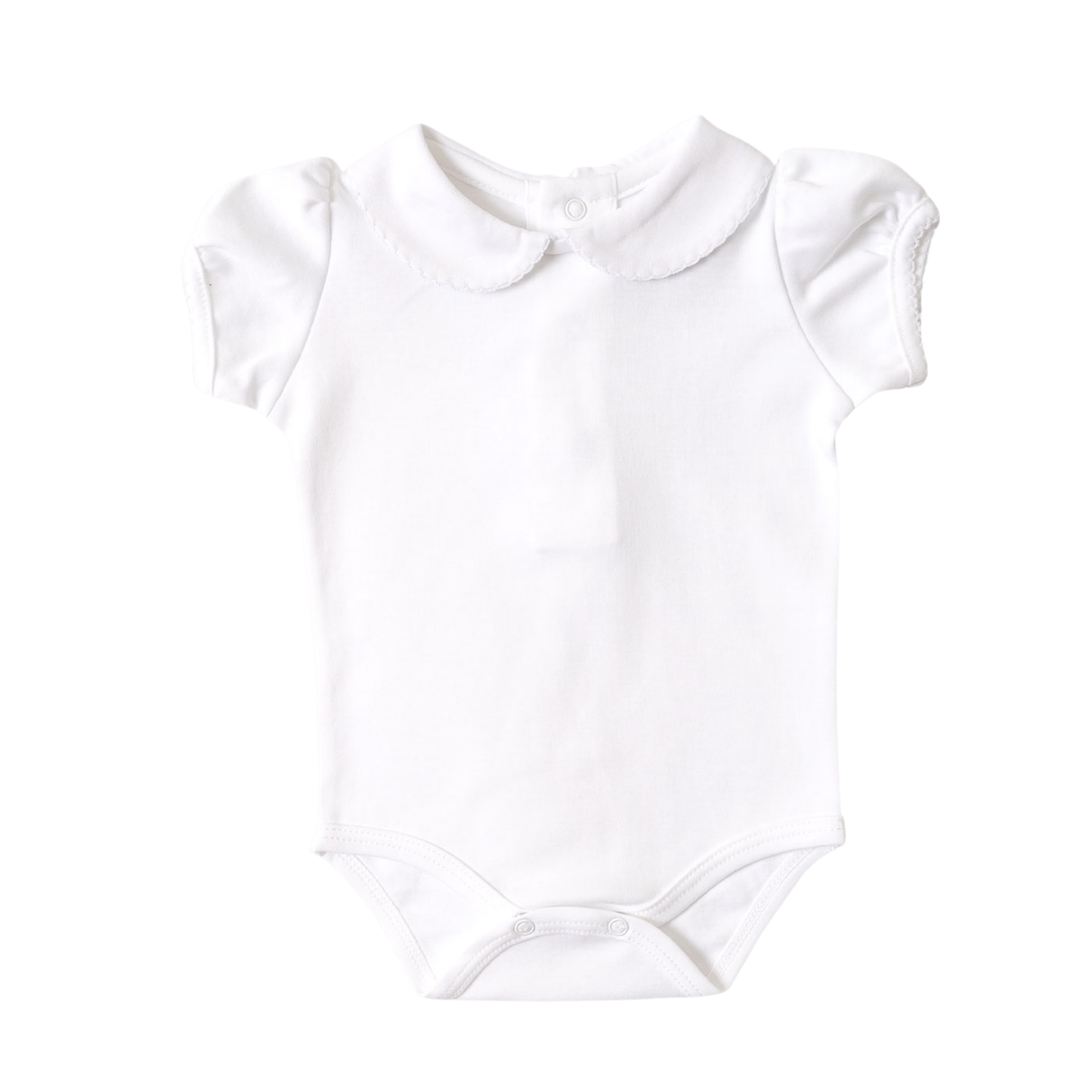 Body cuello bebé manga corta
