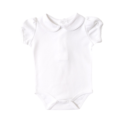 Body cuello bebé manga corta