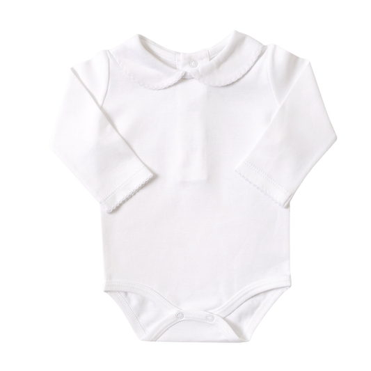 Body cuello bebé manga larga