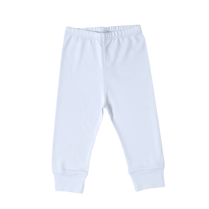 Pantalón celeste sin pie