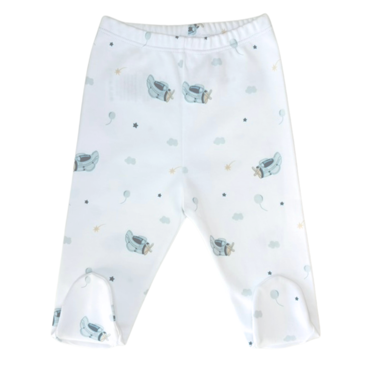 Pantalón con pie "Little Pilot"