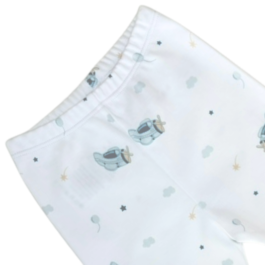 Pantalón con pie "Little Pilot"