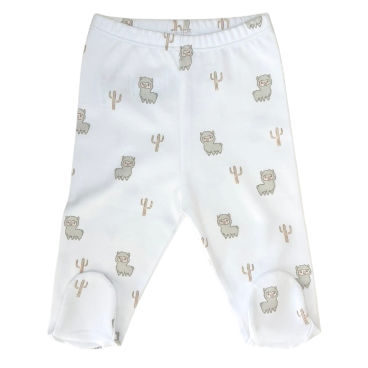 Pantalón con pie "Baby Llama"