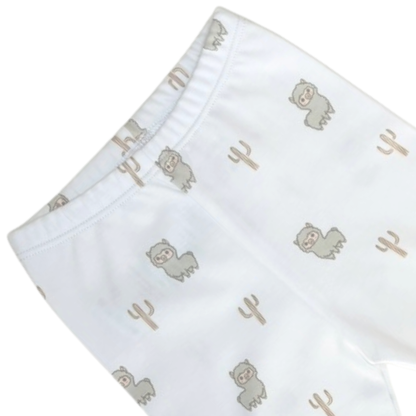Pantalón con pie "Baby Llama"