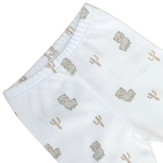 Pantalón con pie "Baby Llama"