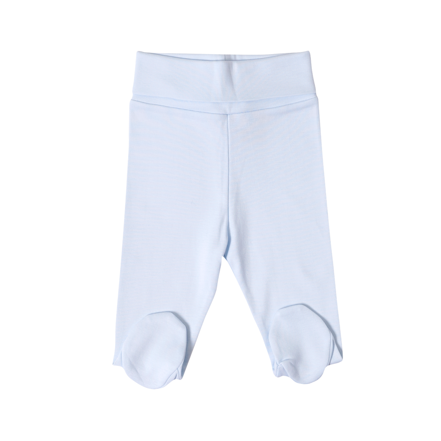 Pantalón pretina ancha celeste