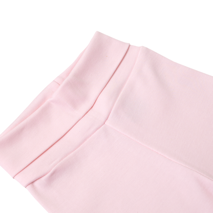 Pantalón pretina ancha rosado