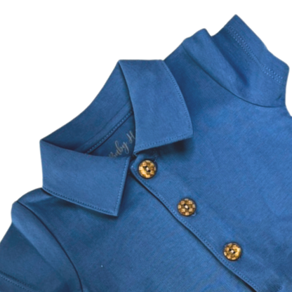 Enterito classic azul acero