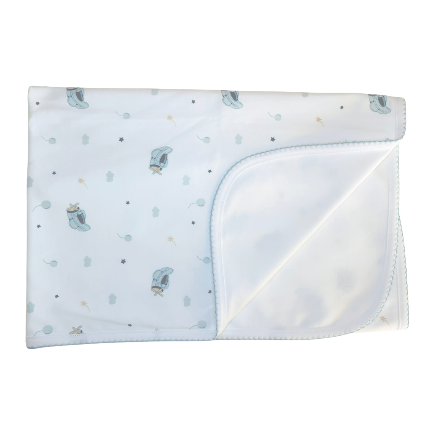 Manta pima doble capa "Little Pilot"