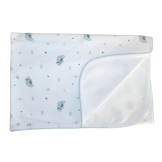 Manta pima doble capa "Little Pilot"