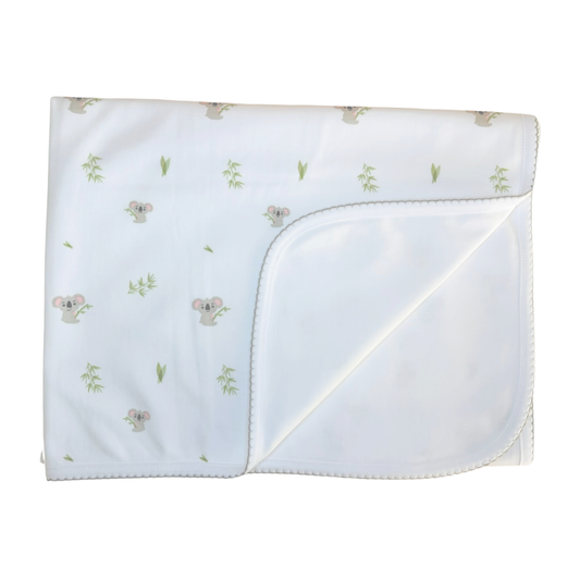 Manta pima doble capa "Koala Hugs"
