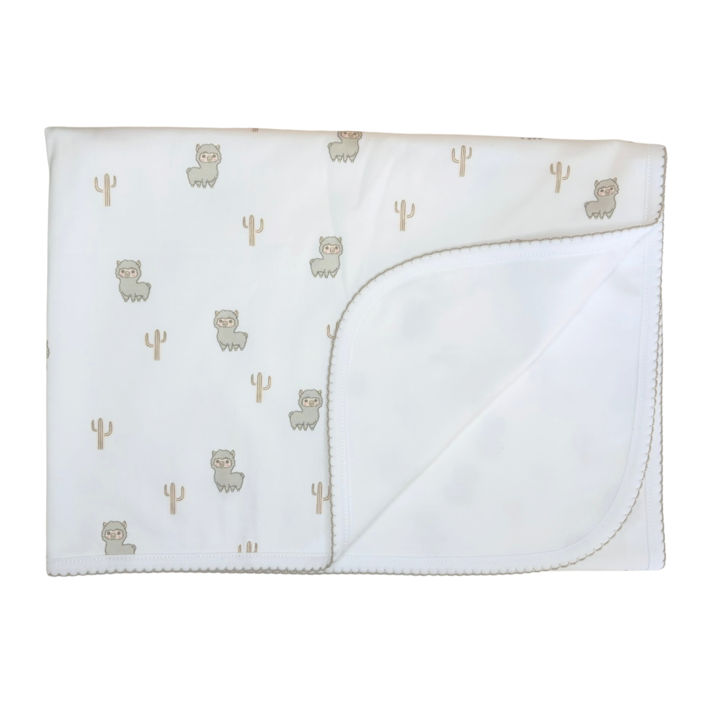 Manta pima doble capa "Baby Llama"